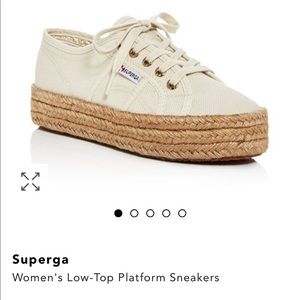 Superga platform espadrille sneaker